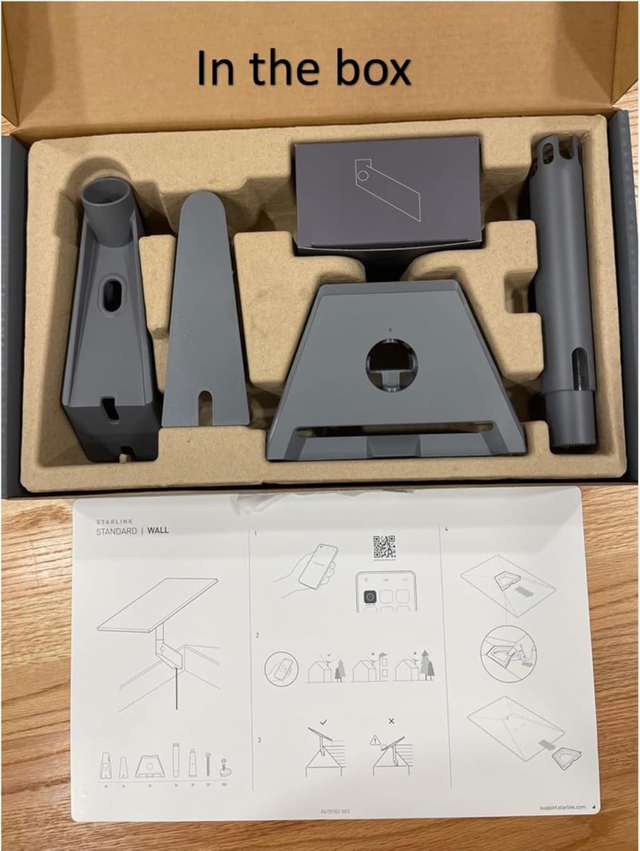 Soporte de pared Starlink Gen 34