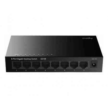Switch Cudy Gs108 8 Puertos Gigabit Carcasa Metálica1