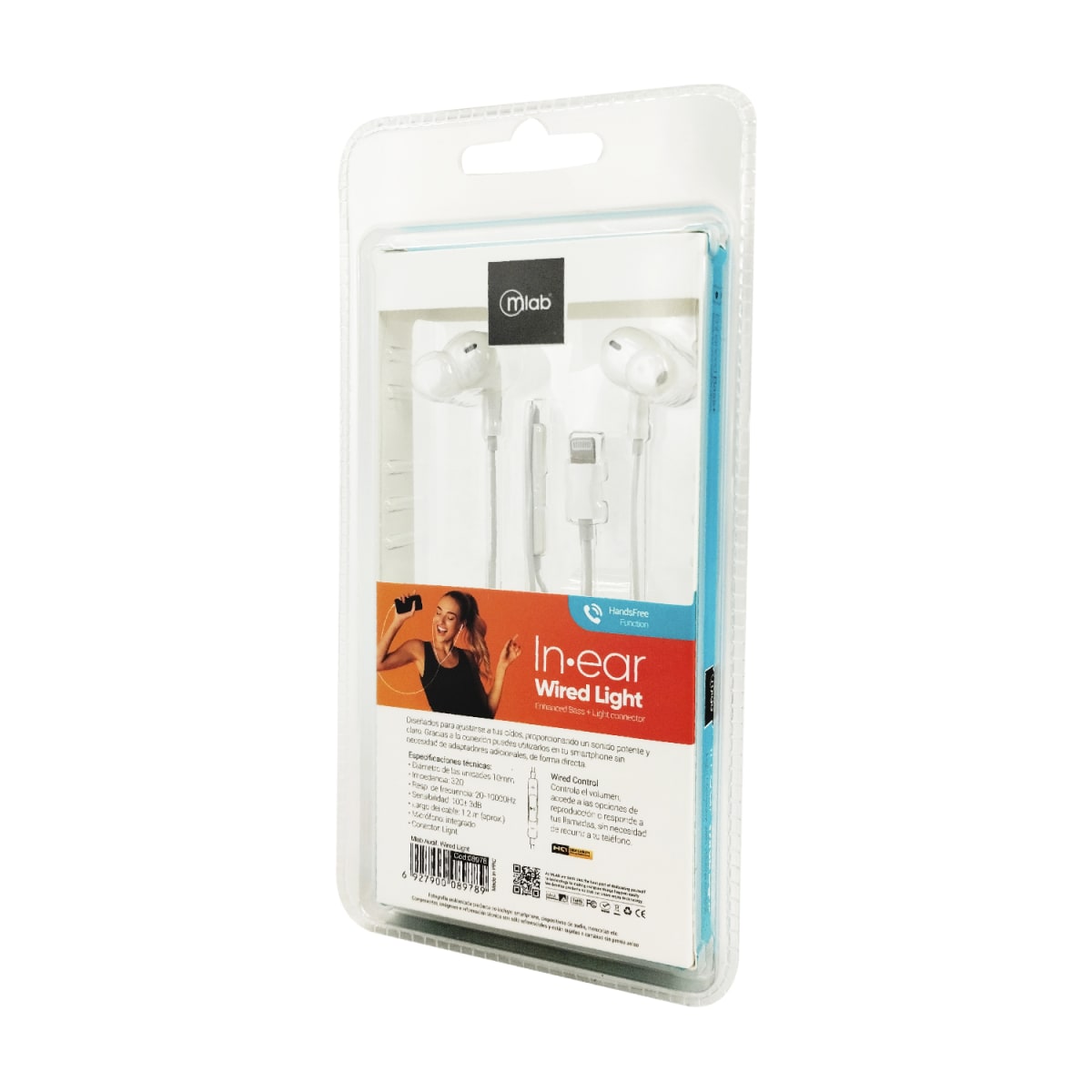 8978 – Audífonos In earWired Lightning5