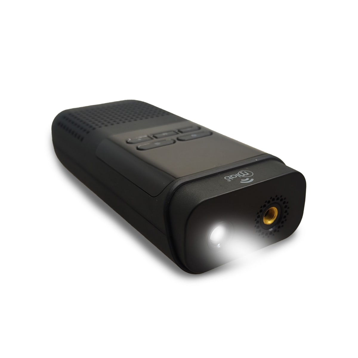 Compresor Powerbank Portatil Air Mlab 4000 Mah Linterna Negro4