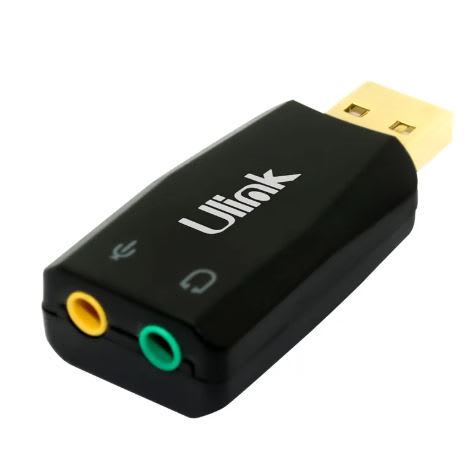 Adaptador USB 2.0 A Audio 3.5 mm / Mod. UL-ADSND1