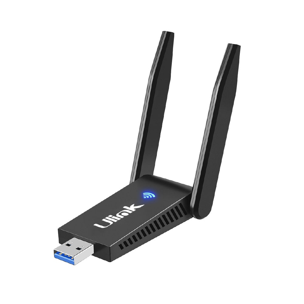 Adaptador USB Wi-Fi 1300mps + Bluetooth 5.0 / Mod. UL-ADW1300BT1
