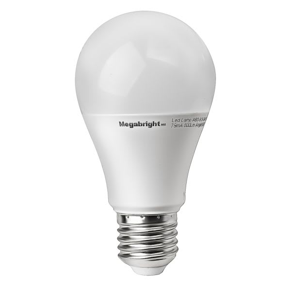 Amp. Led Megabright A60 Clasica 13w/3000k E-271