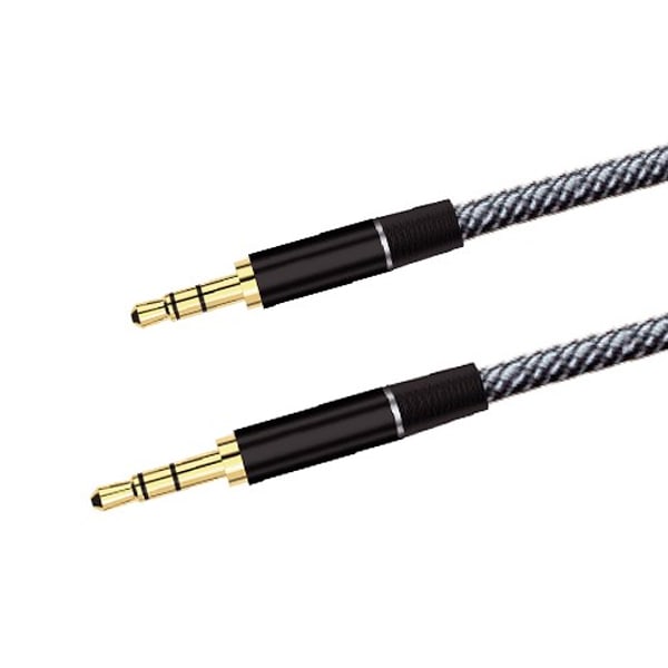 Cable de audio 1,2 mt color negro caja retail / BL-CB1203