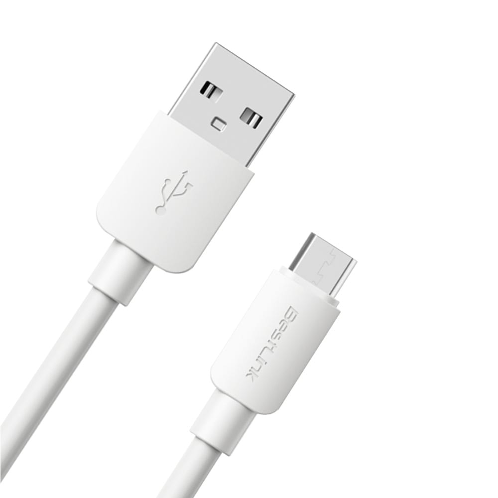 Cable de carga USB-A a Micro USB 2,4A PVC 1m / Mod. BL-CHCBM3001