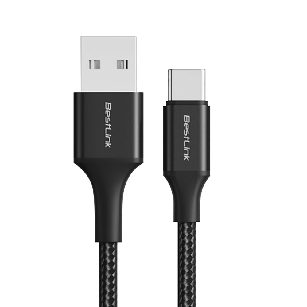 Cable de carga USB-A a USB-C Trenzado 3.0A 1M / Mod. BL-CHCBMC81