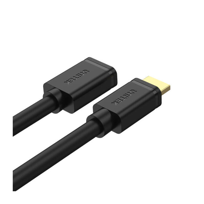 Cable extensión HDMI (M-H) v2.0, 3 mts, negro, 4k@60hz / mod. Y-C166K2