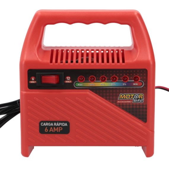 Cargador de Batería MOTORLIFE 6/12V2