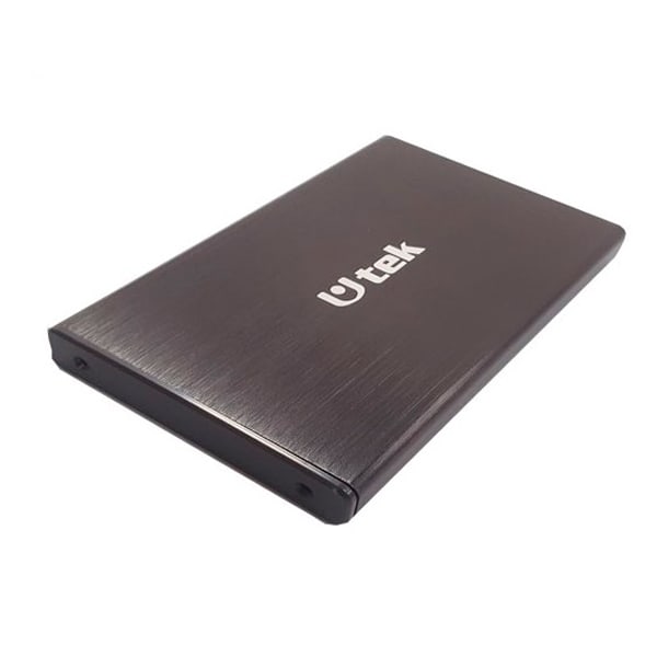 Cofre porta disco duro SATA 2,5 conexión USB 2.0 color negro / mod. UT-HDD020BL1