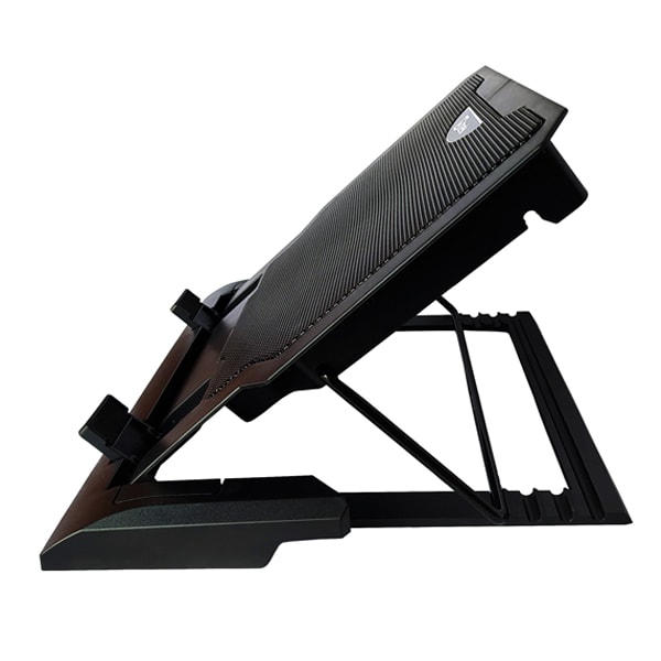 Cooler para notebook 12 -17?, doble ventilador de 14cm y ajustable / mod. UT-NTC0203