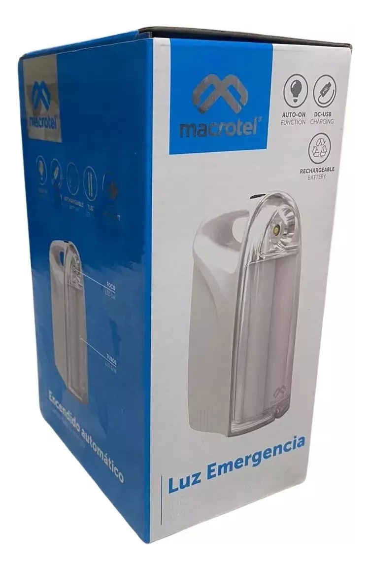 Tubo LED Portable de Emergencia Macrotel2