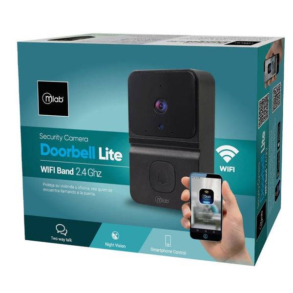 Timbre Video Cámara Mlab Wifi Video Celular Inalambrico 408p1