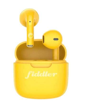 Audífono Fiddler Colors amarillo1