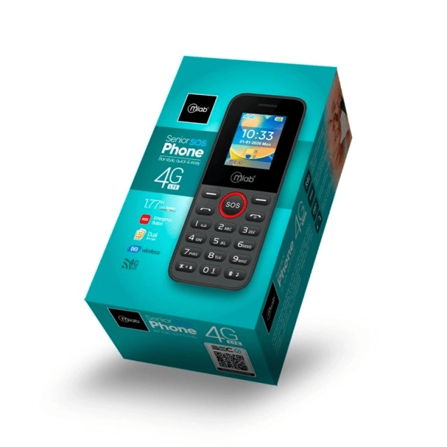 TELE FONO SENIOR BAR 4G SOS 1.8 PULGADA1
