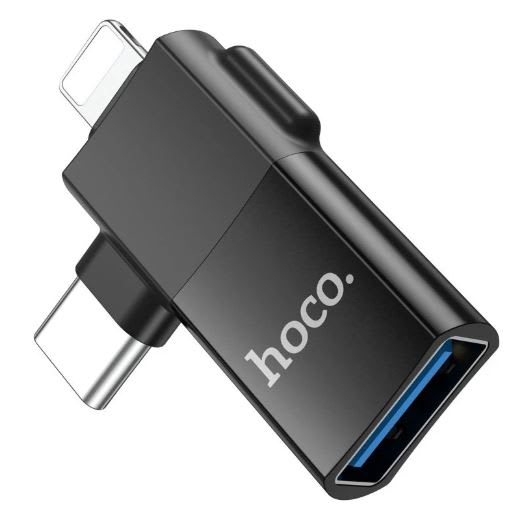Adaptador Dual Lightning/USB C a USB-A Hembra3