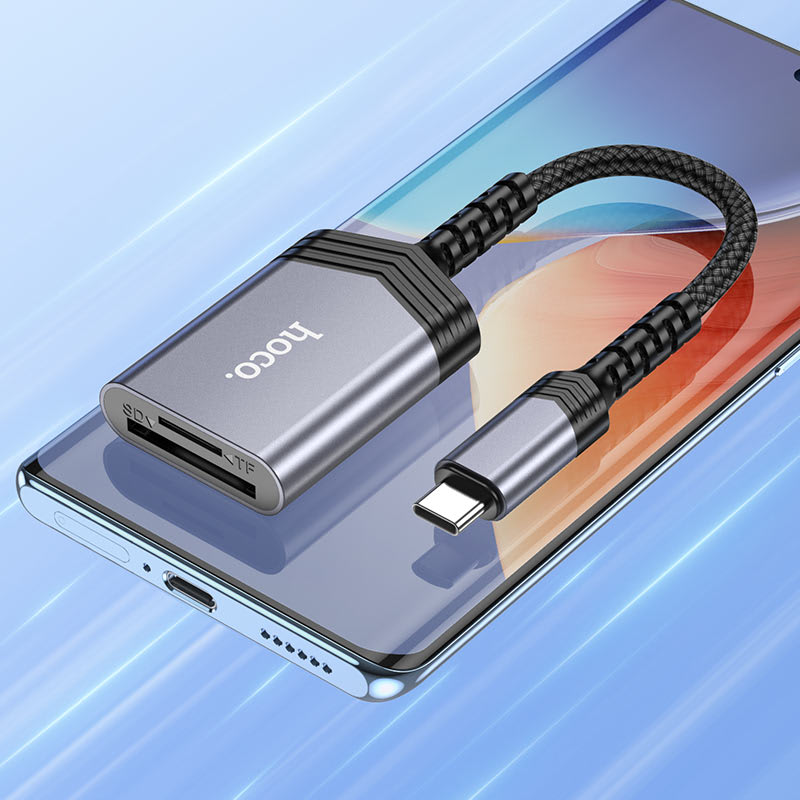 Adaptador OTG Card reader USB-C a SD/TF3