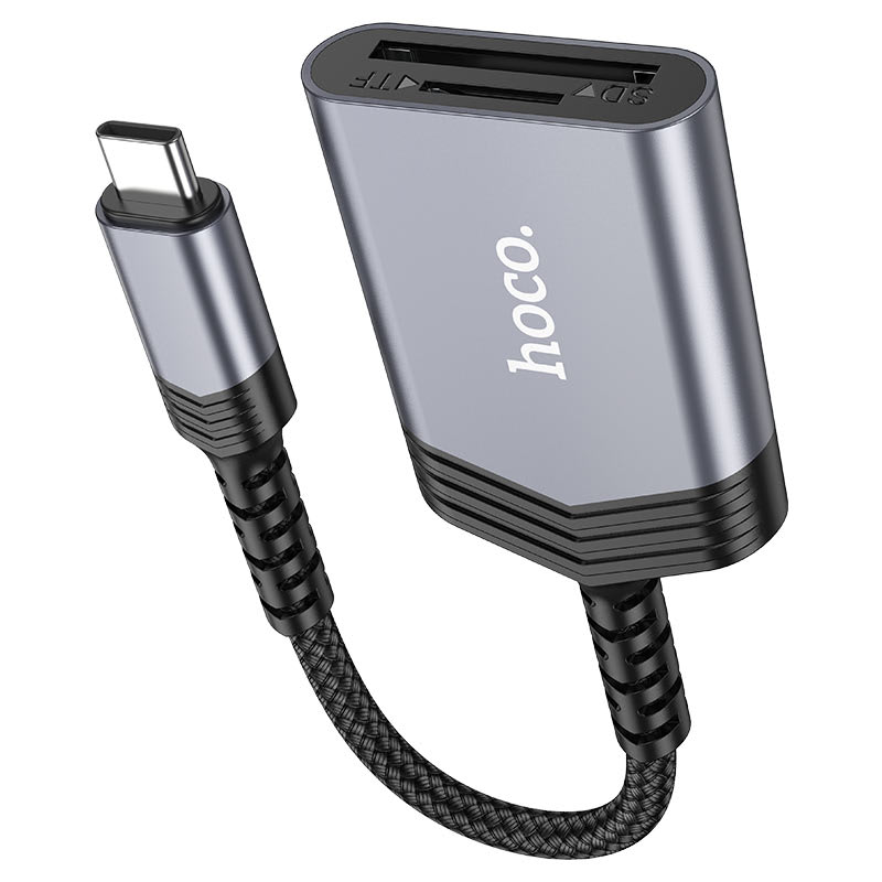 Adaptador OTG Card reader USB-C a SD/TF2