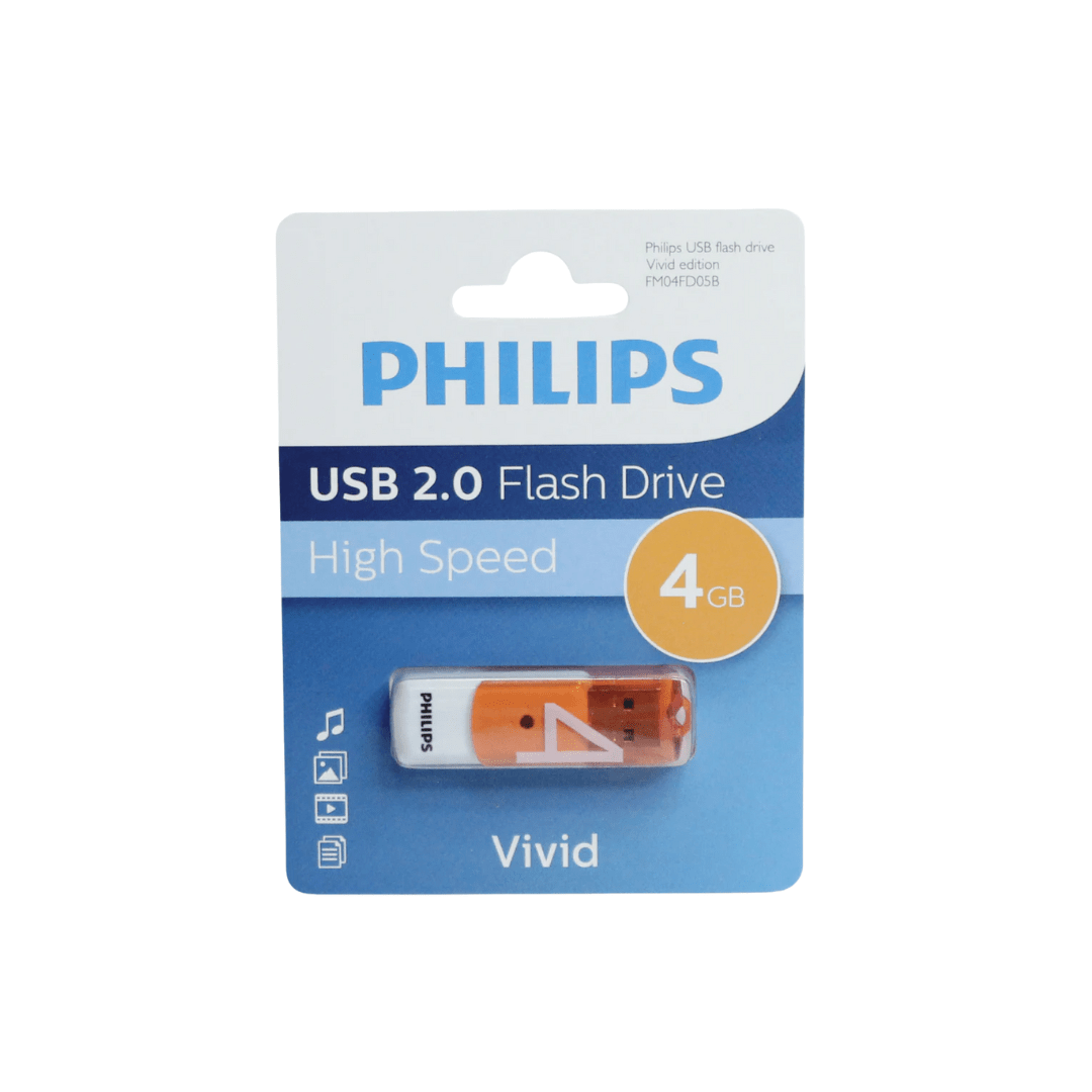 Pendrive Philips USB 4GB Vivid 2.01