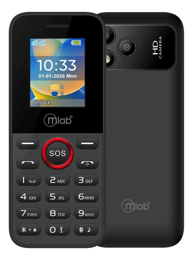 TELE FONO SENIOR BAR 4G SOS 1.8 PULGADA3