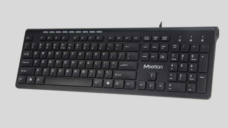 Teclado USB Ultradelgado Meetion MT-K842M1