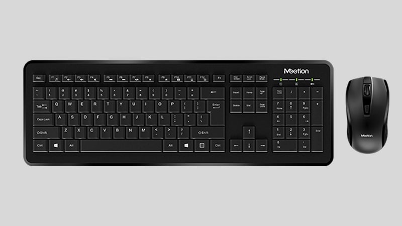 Kit Teclado Mouse Inalambrico Meetion MT-C4120 Little Negro2