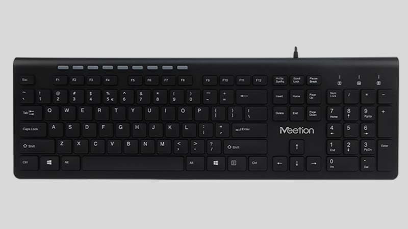 Teclado USB Ultradelgado Meetion MT-K842M2