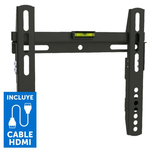 Soporte TV Económico Macrotel 23-42 Pulgadas Cable HDMI2