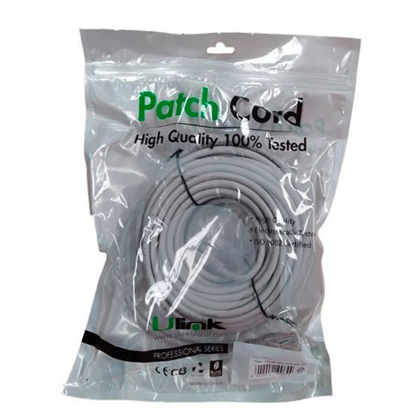 Patch cord Cat6 40 m gris2