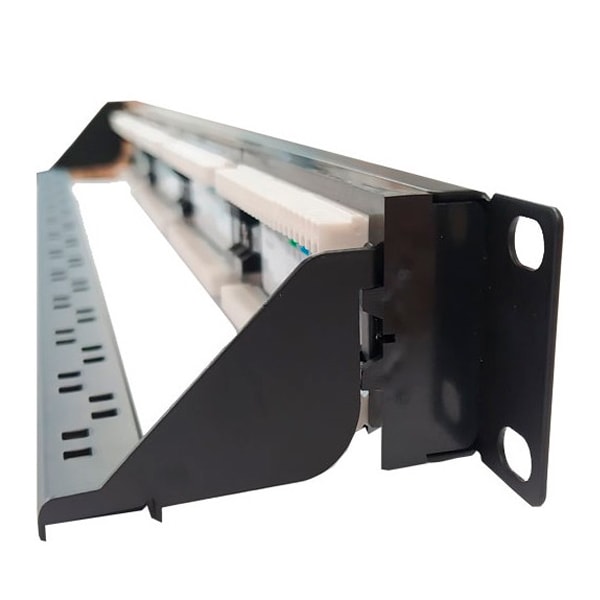 Patch Panel Cat 6, 24 puertos, fluke tested / UL-NTW306243