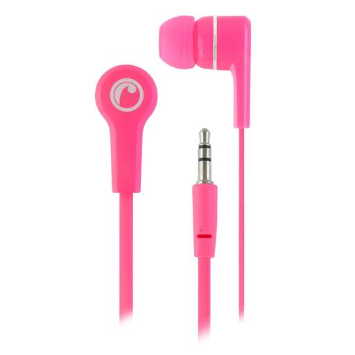 Audífonos Earbud In-ear Fiddler Flúor Rosado1
