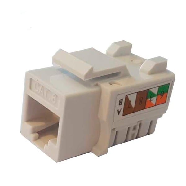 Módulo RJ45 Cat6, fluke tested / UL-NTW401603