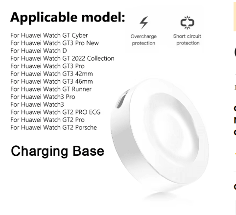 Cargador magnético para Huawei Watch1