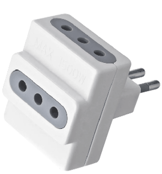 Adaptador De Enchufe 10A. 3 Socket De 10A Macrotel1