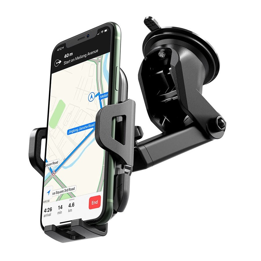 Soporte De Auto Tablero Parabrisas Hoco Ca76 Negro2