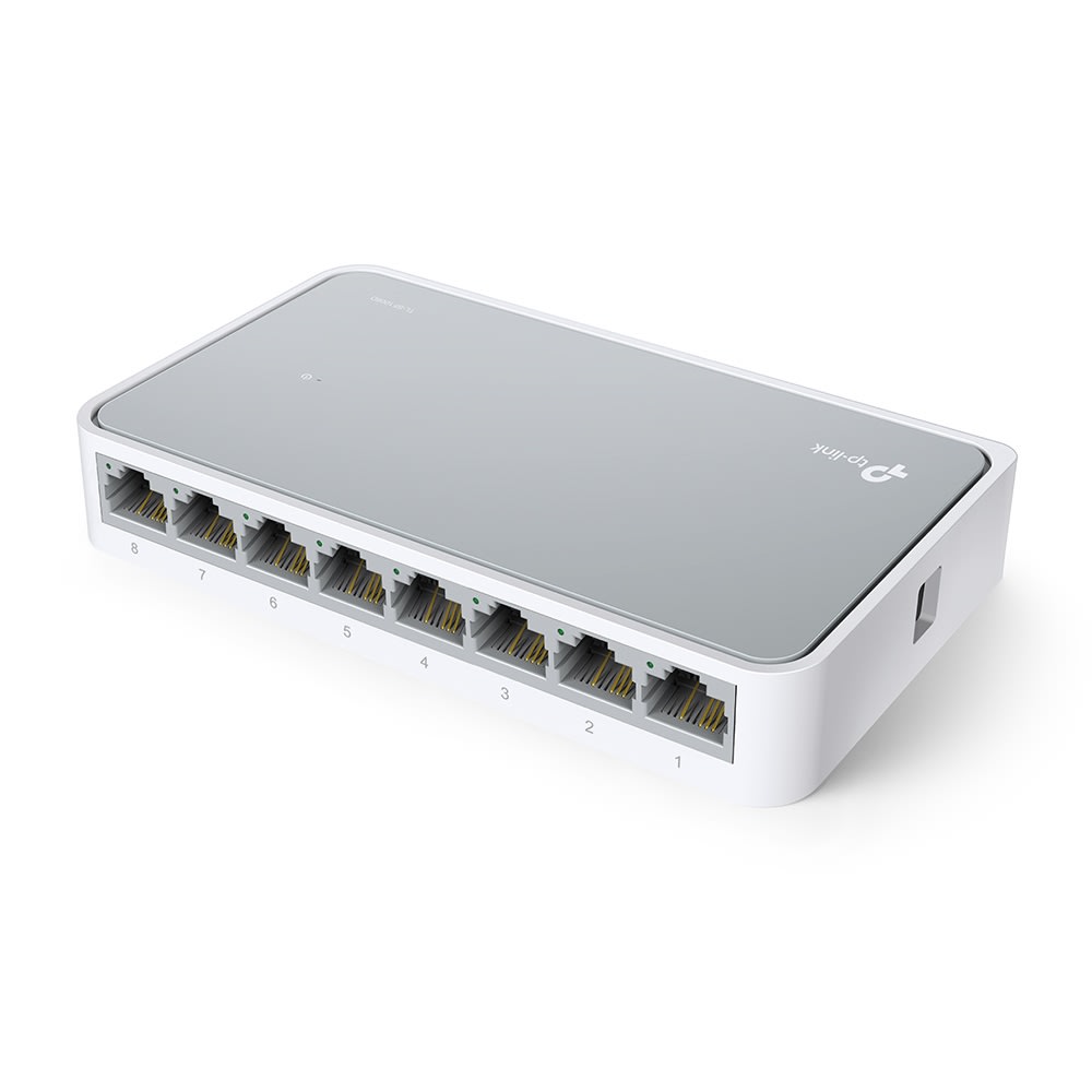 Switch de 8 puertos 10/100Mbps TP-Link LS1008 serie LiteWave3