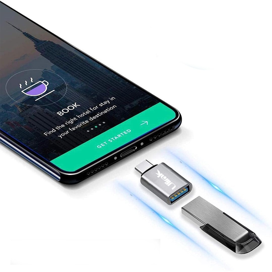 Adaptador USB 3.0 hembra a USB C macho / mod. UL-ADUC701