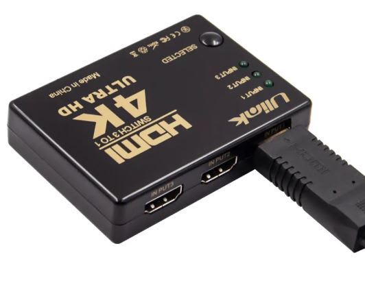 Switch de video HDMI 4K de 3 puertos / mod. UL-VS4K32