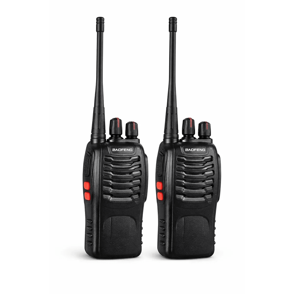 Pack Radios Walkie Talkie BF-888S Recargable con manos libres color negro Baofeng1