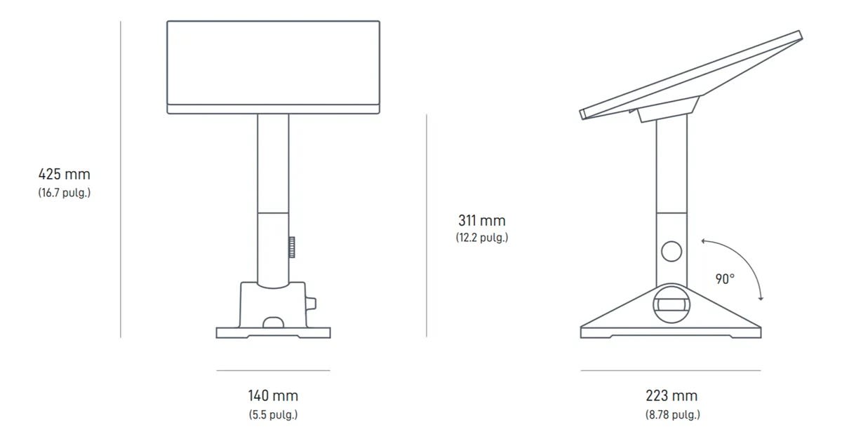 Soporte giratorio para Mini3