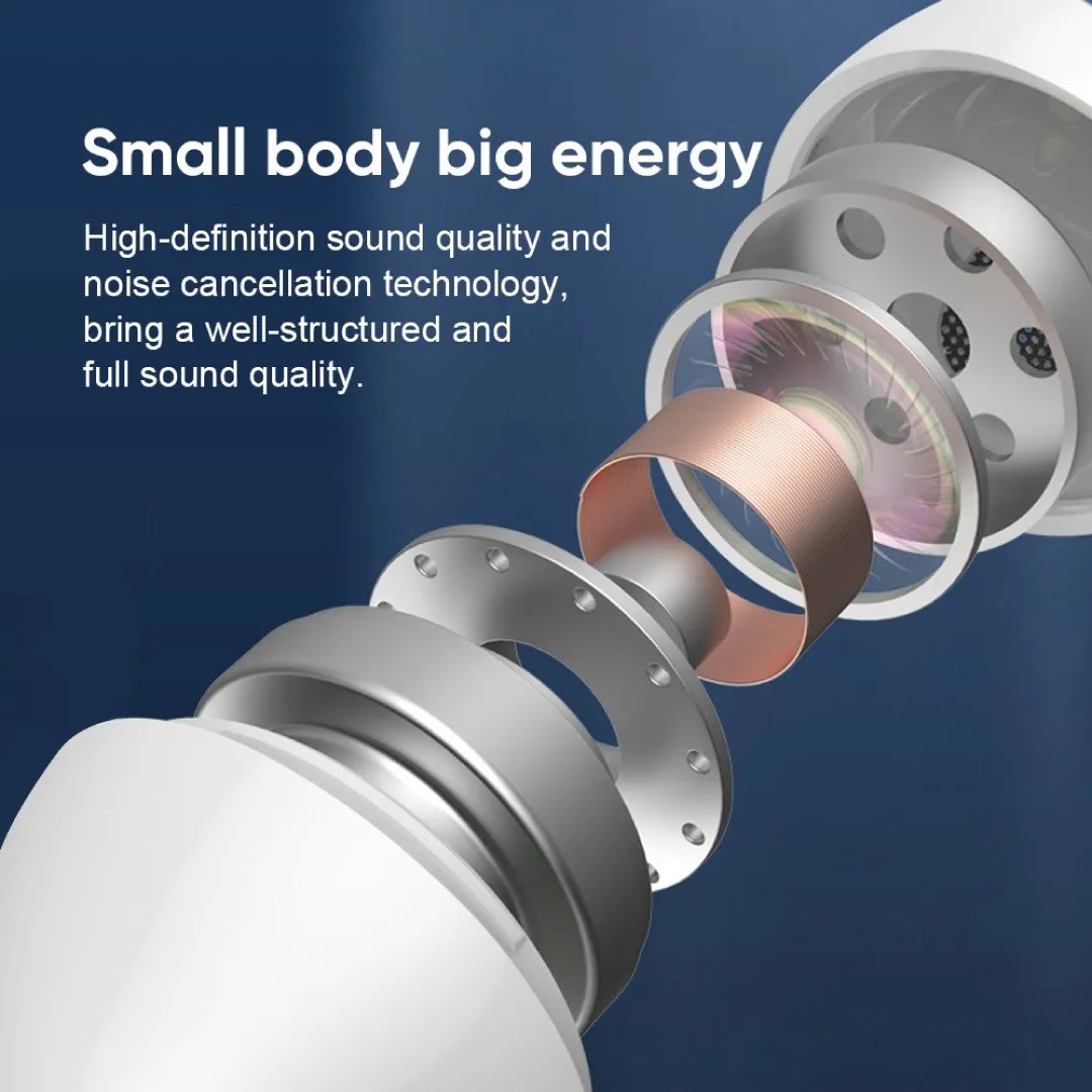 Audífonos In-ear V5.3 Hifi Ligeros Touch Miccell Inalámbrico4