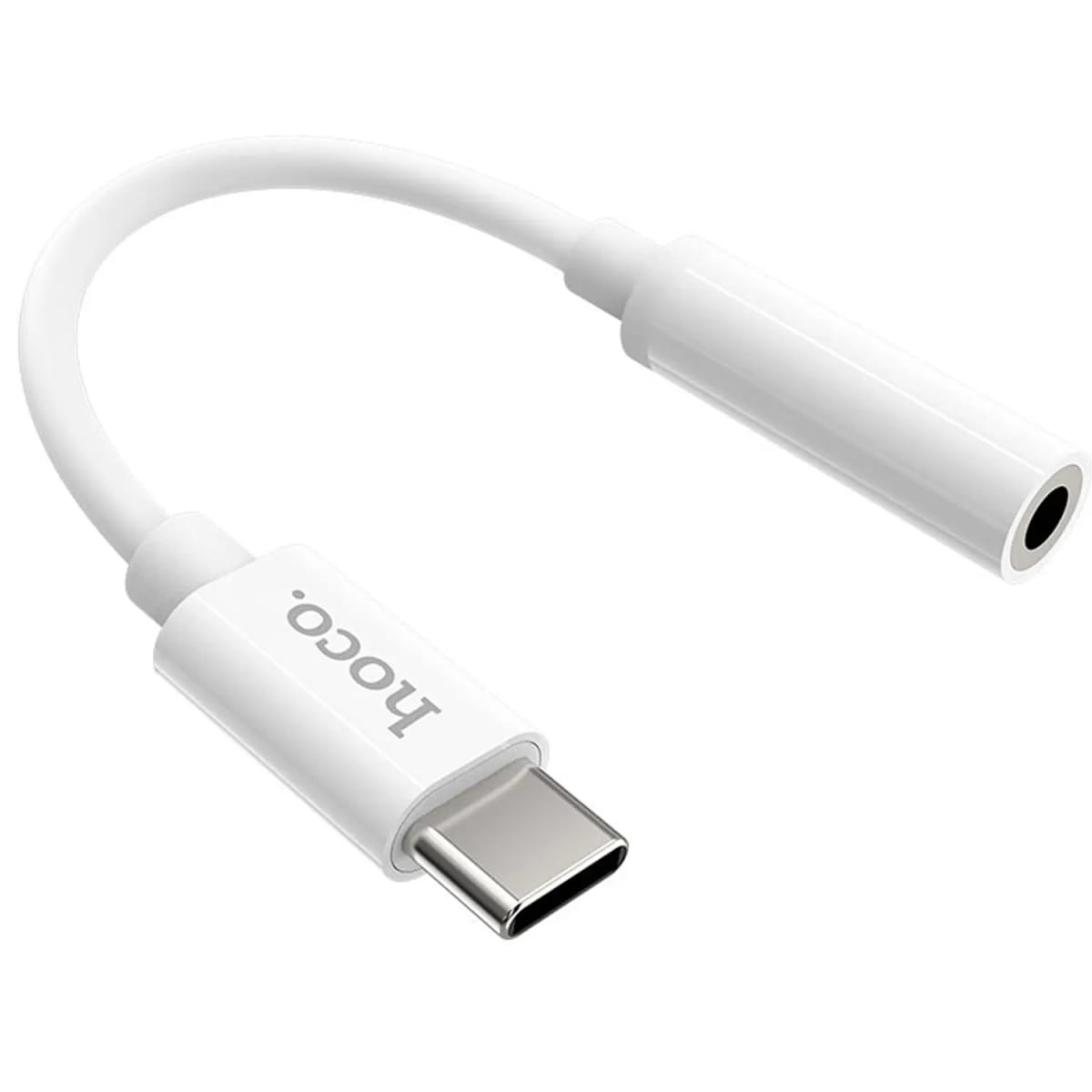 Adaptador de Audio Hoco LS30 Tipo C a Digital 3.5mm Blanco1