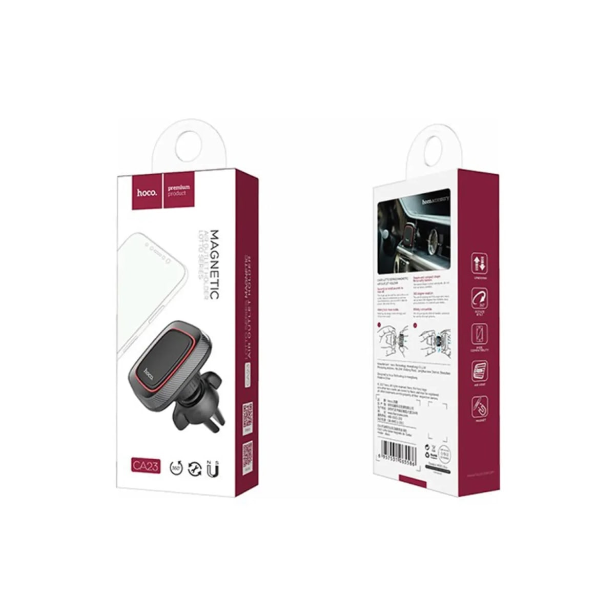 Soporte de Auto Hoco CA23 Lotto Negro2