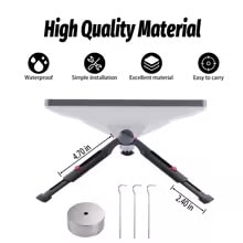 Trípode escalable para Starlink Mini juego de soporte de Metal con adaptador trípode3