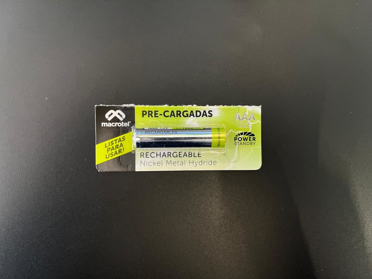 PILA HIBRIDAS AAA 1000 MAH PRECARGADA PILA HIBRIDAS AAA 1000 MAH PRECARGADA1