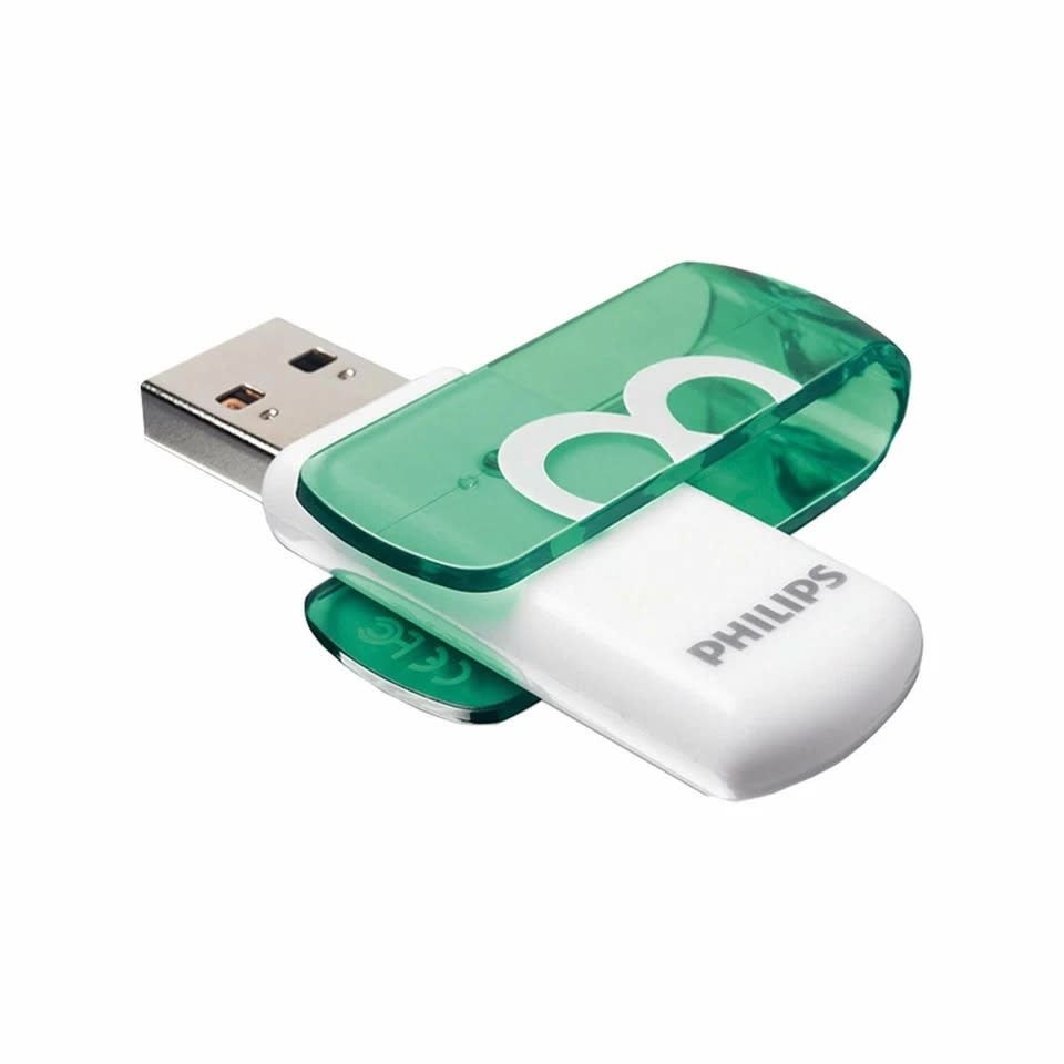 Pendrive Vivid 8GB USB 2.0 Rápido y Compacto - PS3