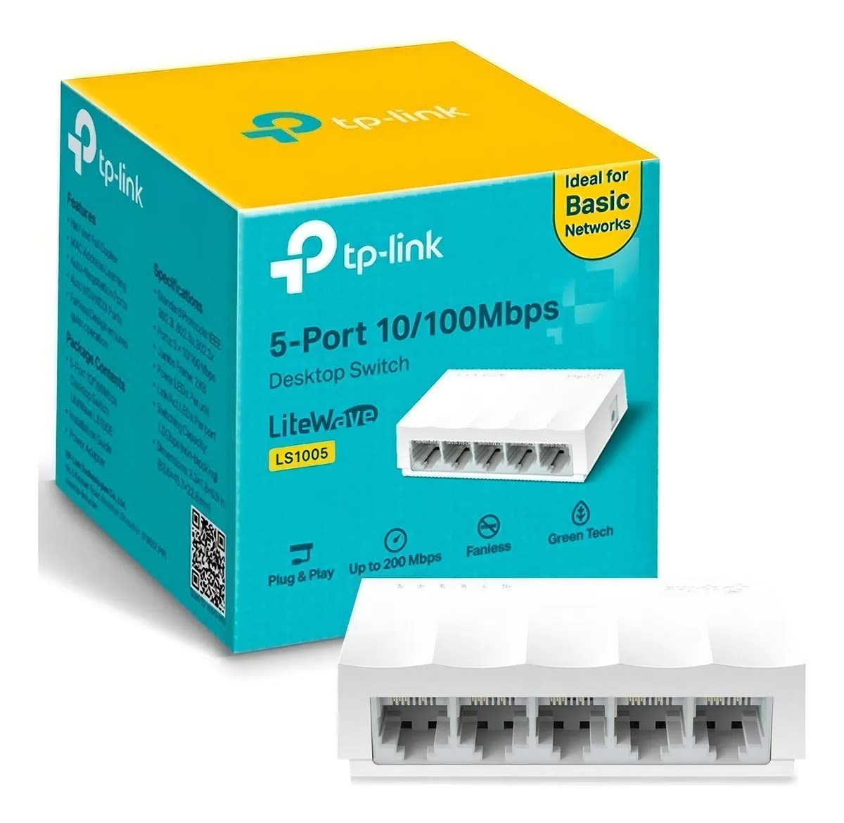 Switch TP-Link LS1005 LiteWave serie LiteWave3