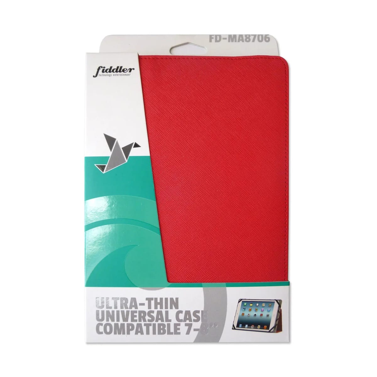 Carcasa Tablet 7 a 8 Pulgadas Universal Fiddler Roja2