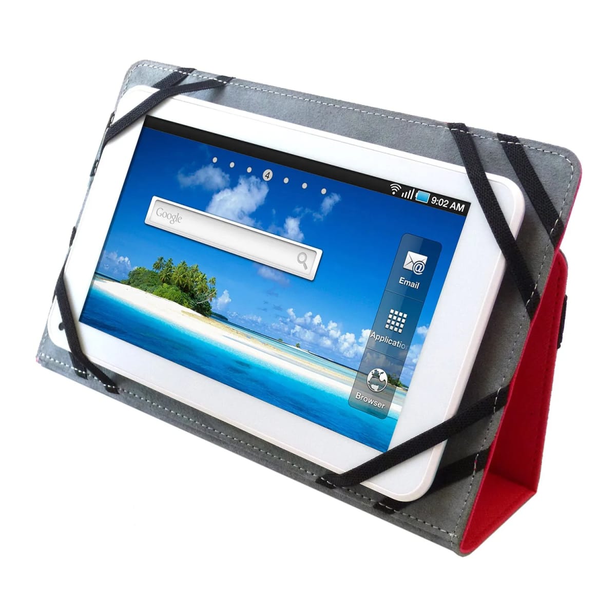 Carcasa Tablet 7 a 8 Pulgadas Universal Fiddler Roja1