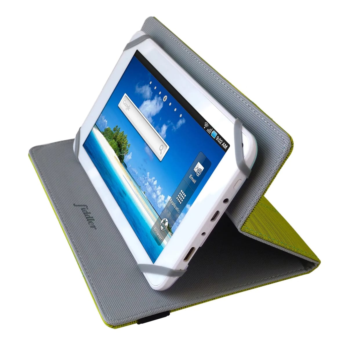 Carcasa Tablet 7/8 Pulgadas Universal Fiddler Textura Verde1