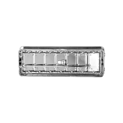 REJILLA DE REEMPLAZO PARA A/C INTERNATIONAL, MODELOS NUEVOS ABS CROMADO 1PC1